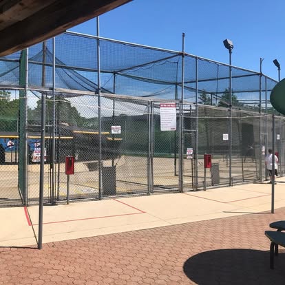 Batter Up batting cages today